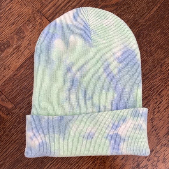 *RARE Hidden Message Tie Dye Beanie - Picture 3 of 3